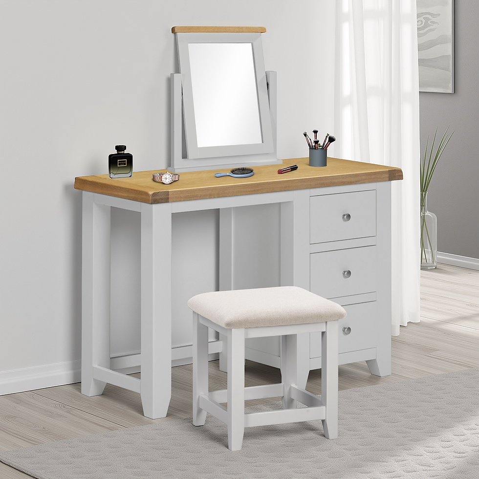 Windsor 3 Drawer Dressing Table Set