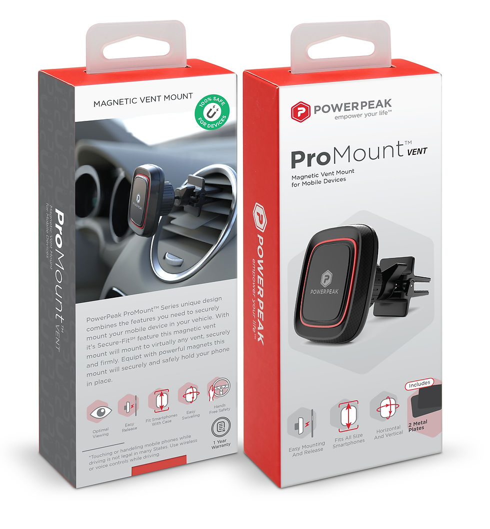 Thumbnail: PowerPeak Magnetic Vent Car Mount