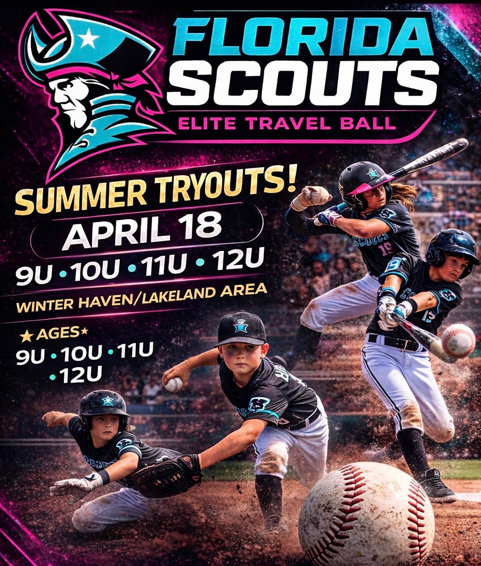 Summer Tryouts Baseball 