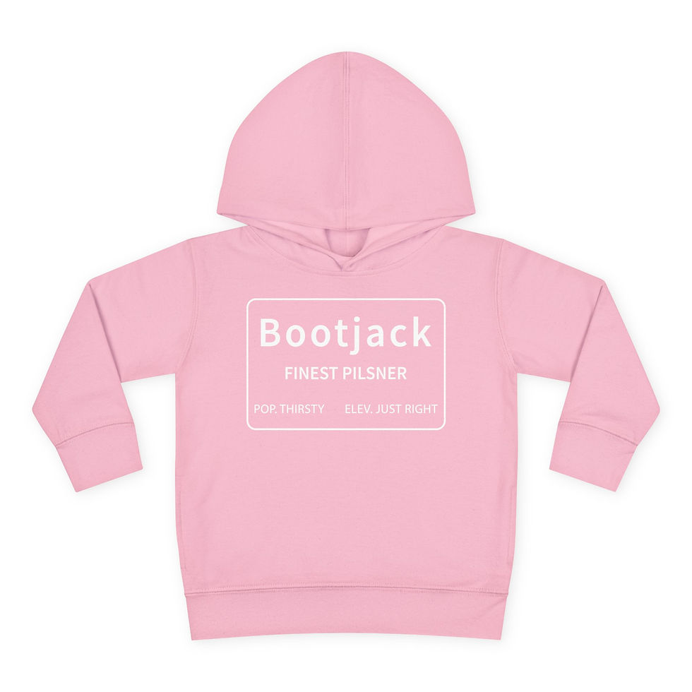 Thumbnail: Bootjack Logo Toddler Pullover Fleece Hoodie