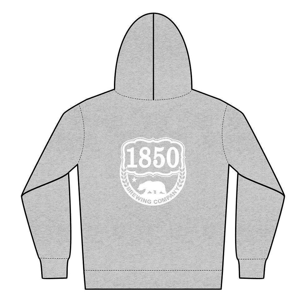 Thumbnail: 1850 Logo Youth Heavy Blend Zipped Hoodie 