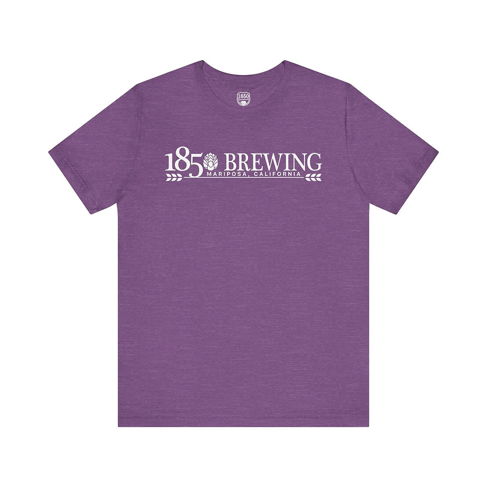 Thumbnail: 1850 Keg Screen White Logo Unisex Jersey Tee