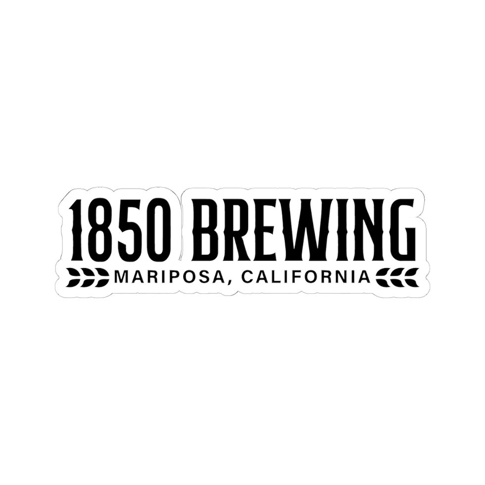 Thumbnail: 1850 Brewing Kiss-Cut Stickers - Perfect for Craft Beer Lovers & Home Decor