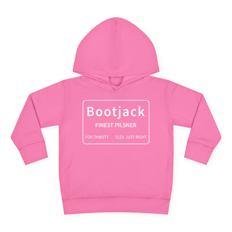 Thumbnail: Bootjack Logo Toddler Pullover Fleece Hoodie