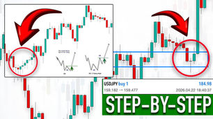 how to trade price action with top down analysis forex example