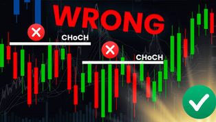 best change of character choch model for trading forex smc smart money concepts