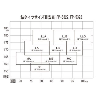 鮎タイツ3mm FP-5322 | 有限会社エクセル