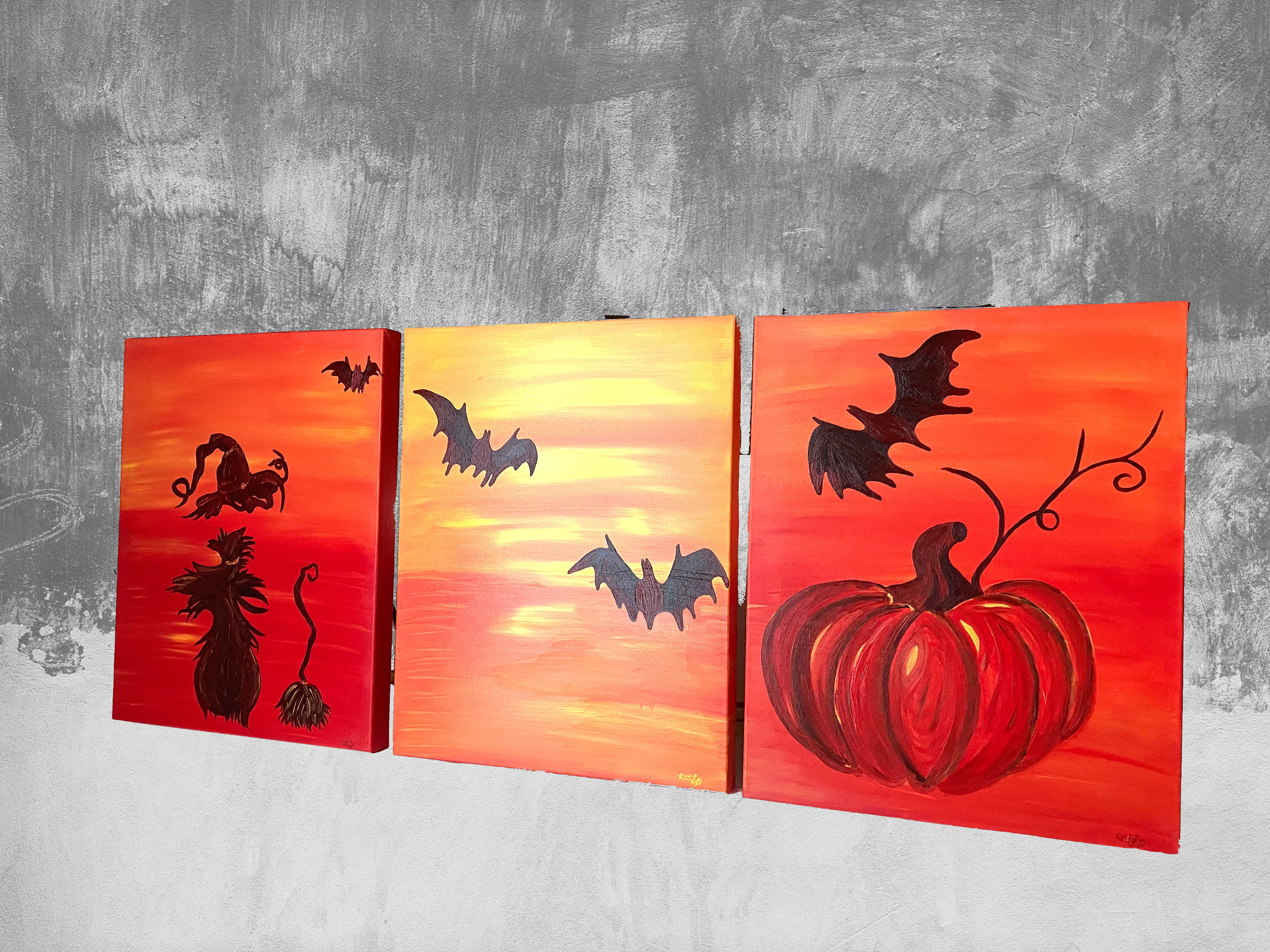 Phantasmagoric Time - Original Oil Painting