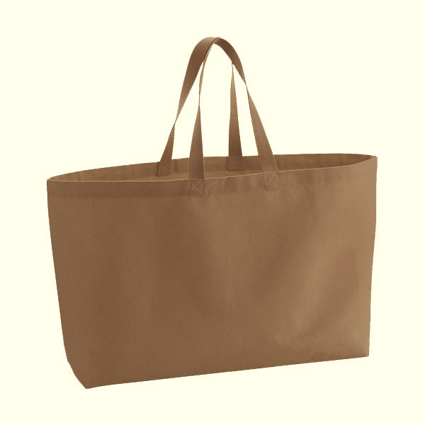 Miniaturbild: Oversized Canvas Bag – Extra große Stofftasche für Shopping, Alltag & Strand