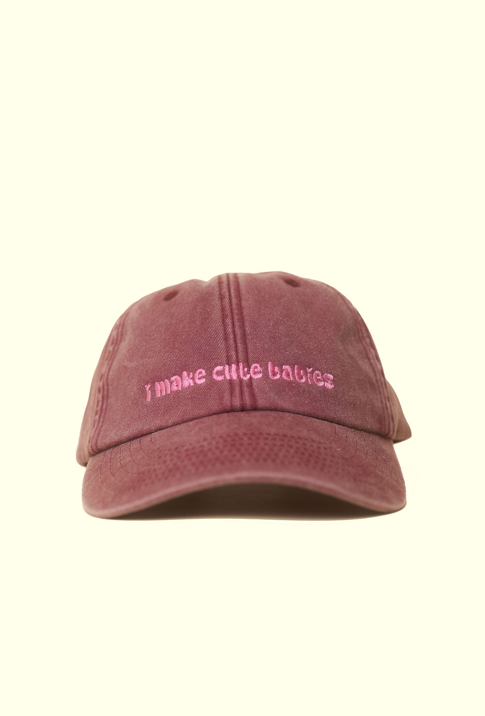 Miniaturbild: Pamula bestickte Vintage i make cute babies Cap – stylische Geschenkidee für Eltern, Familie und Freunde