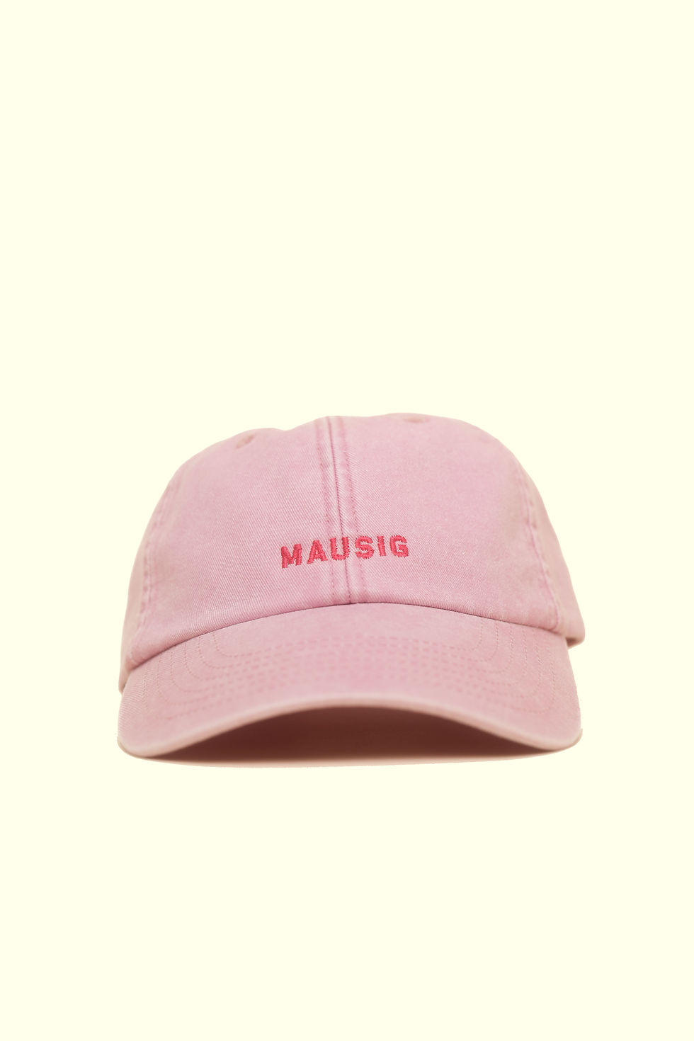 Vintage Cap „Mausig“ Baumwolle Unisex mit Stickerei und verstellbarem Verschluss