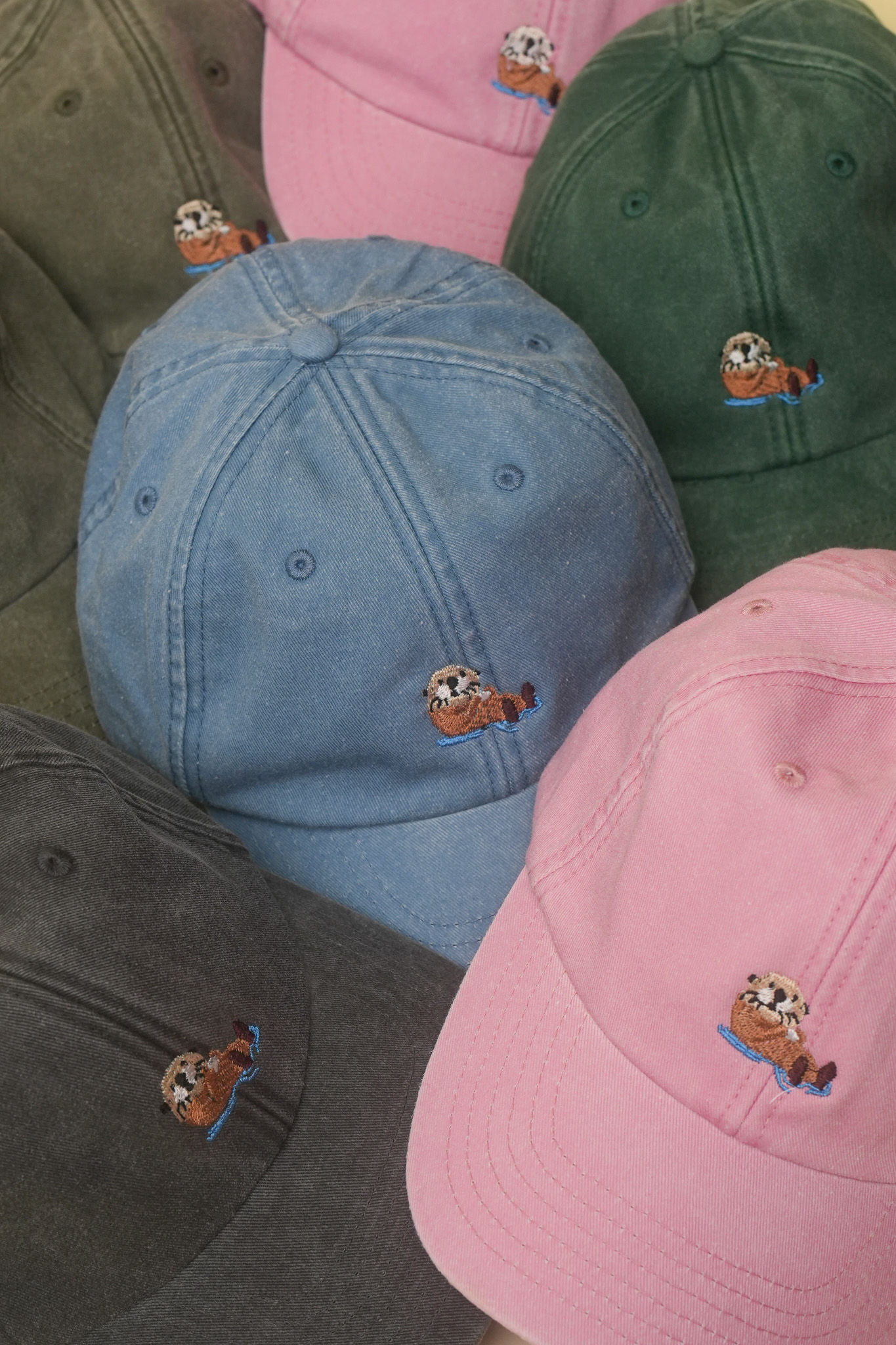 Pamula bestickte Vintage Otter Cap – stylische Geschenkidee für Fans, Freunde und Familie