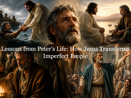 Lessons from Peter's Life: How Jesus Transforms Imperfect People