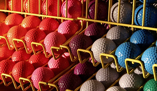 Minigolfbälle