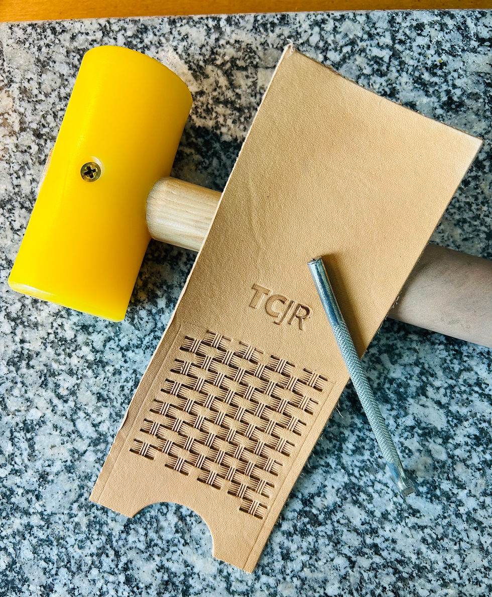 Basketweave Minimalist Wallet Pre-Stitching
