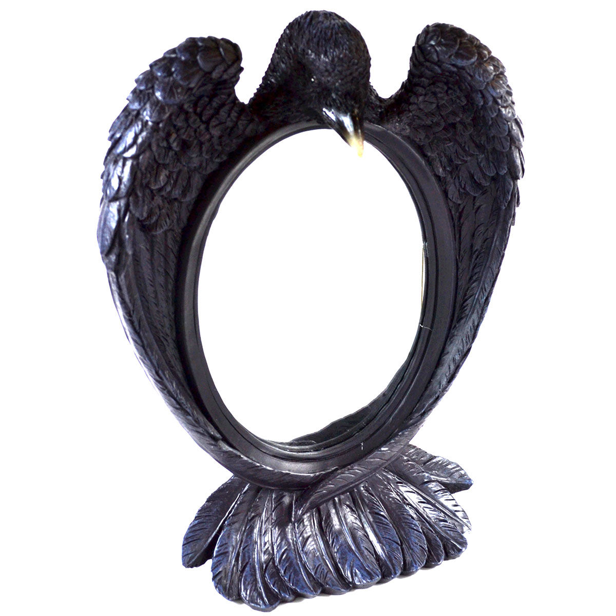 11 3/4" Raven Mirror