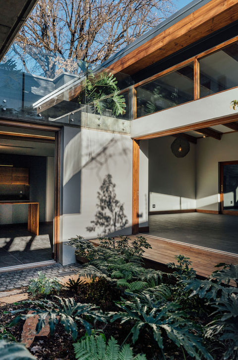 pretoria architects
brooklyn architects
brooklyn architecture
corten steel
lasercut steel
greenroof
off shutter concrete
south african architects
brutalist architecture
walnut details