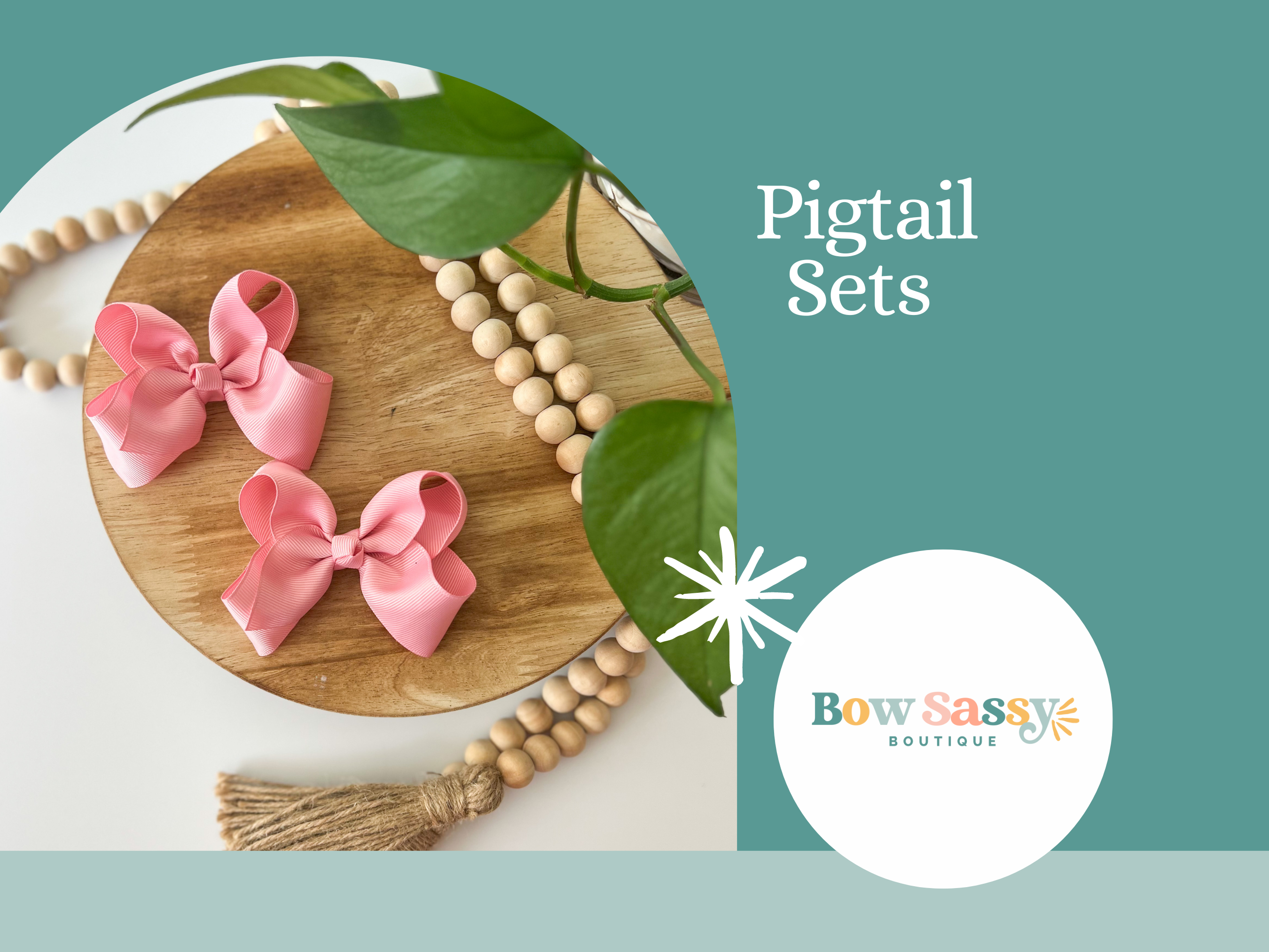 Ribbon Pigtail Sets
