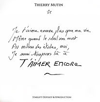 T'Aimer encore . Cover Thierry Mutinmusique et voix création artistique