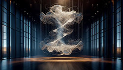 Quanta Spirit.SCulpture Holographic. Thierry Mutin 2024