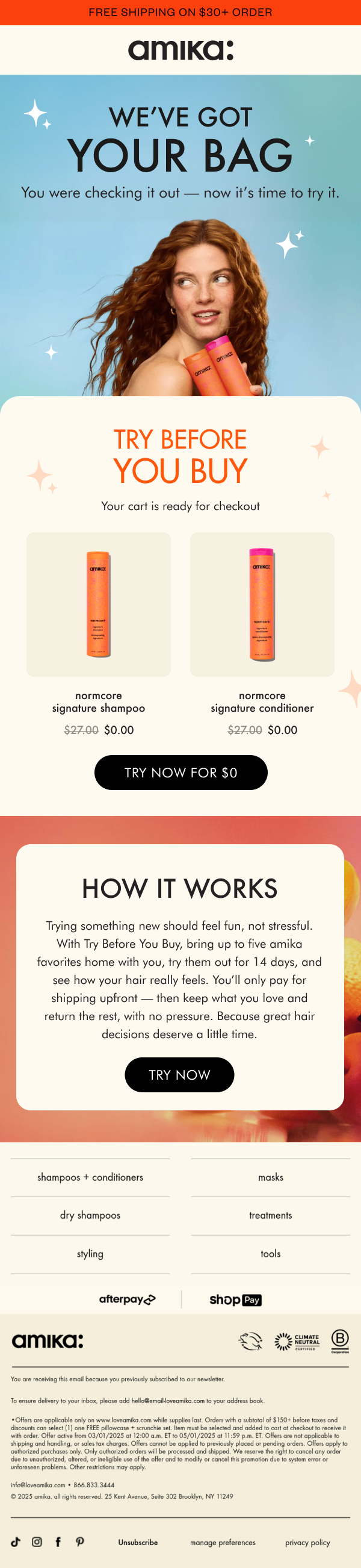 Cart Email