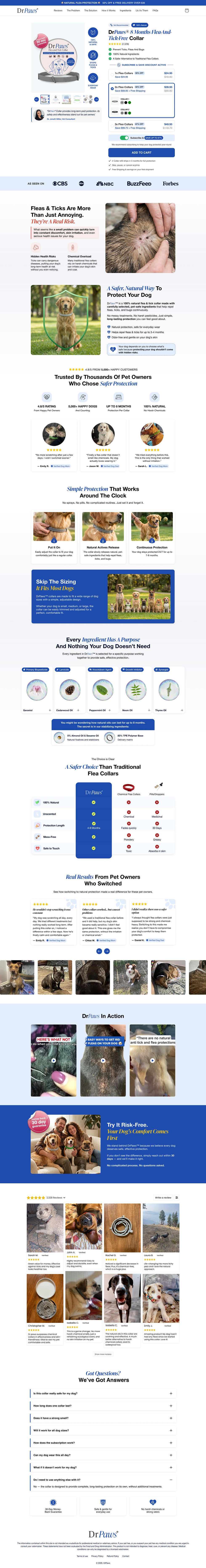 Landing page