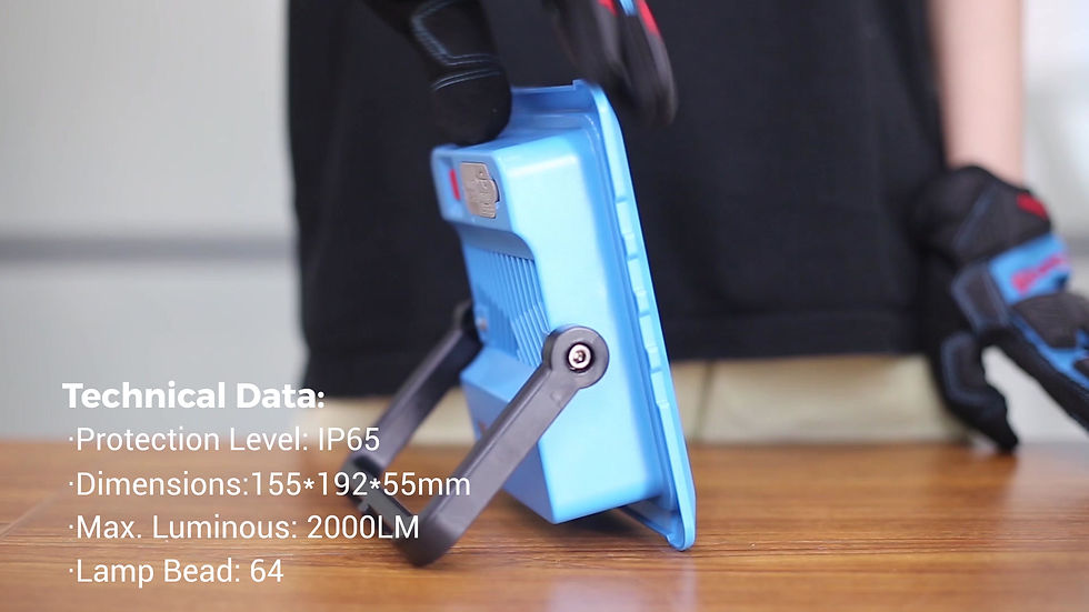 Thumbnail: Cordless work light Battery: 3.7V 8800mAH