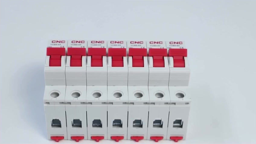 Thumbnail: Miniature circuit Breaker YCB6H-63-4P-C63