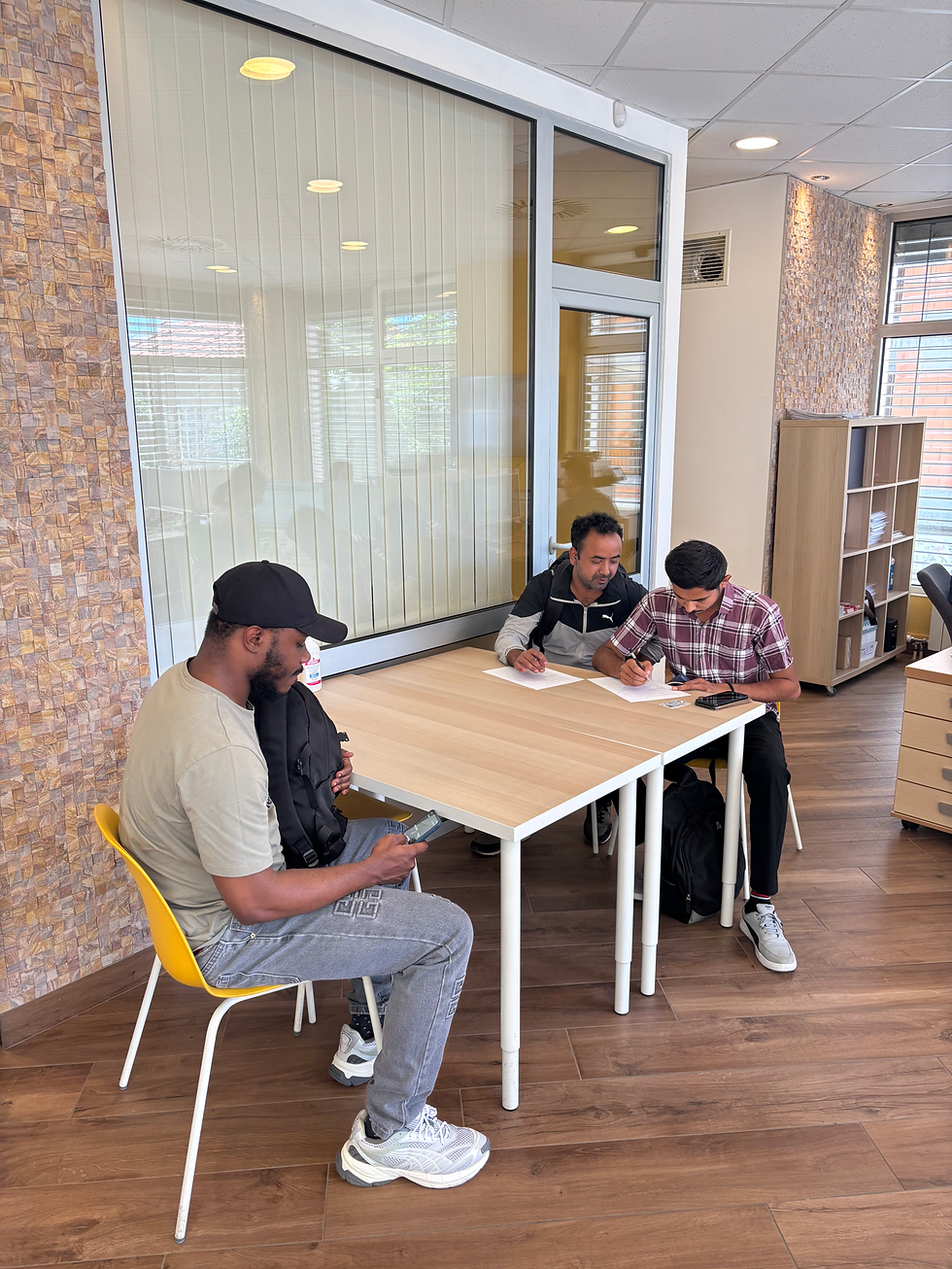 Foreign workers in HR Bulevar office