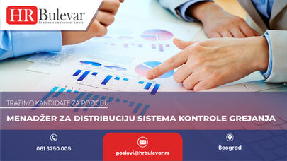 Regionalni menadžer za distribuciju grejnih sistema | Oglas za posao, Beograd