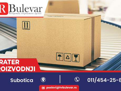 Operater u proizvodnji | Subotica