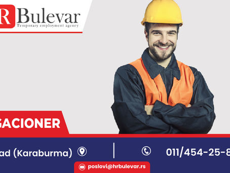 Magacioner | Beograd (Karaburma), zarada 50.000 rsd + bonusi + prevoz