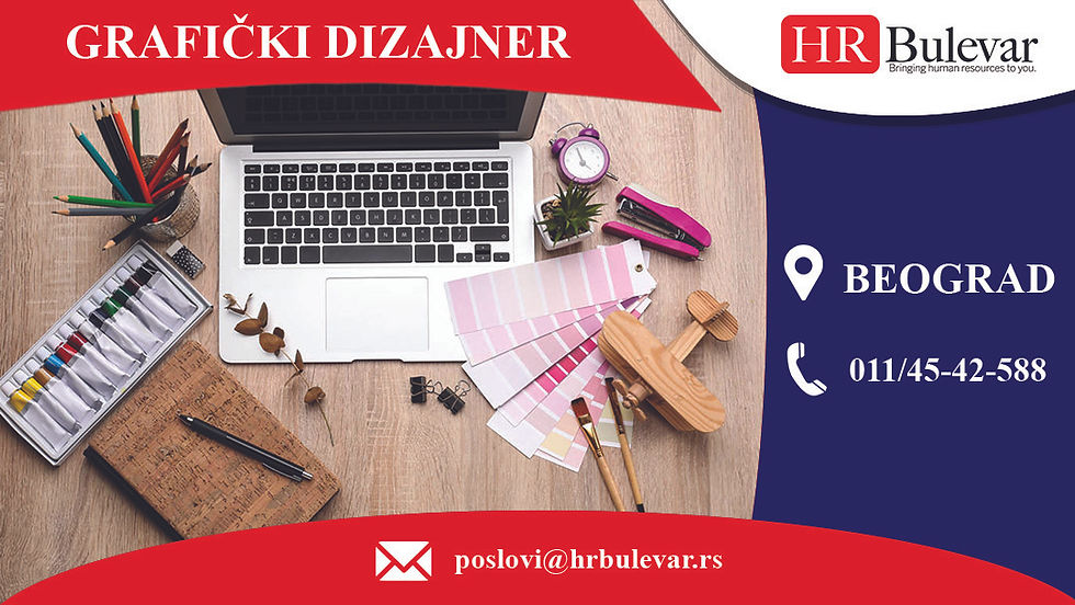 HR Bulevar, Beograd, Poslovi, Grafički dizajner, Oglasi za posao, Beograd, Srbija