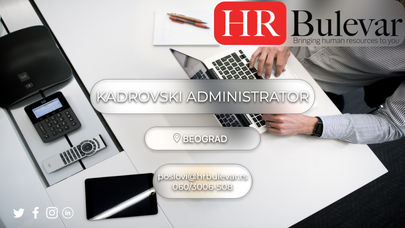 Kadrovski administrator | Oglasi za posao, Beograd