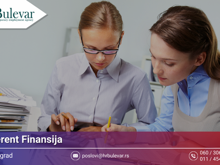 Referent Finansija | Beograd