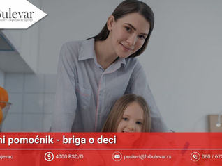 Kućni pomoćnik i rad sa decom