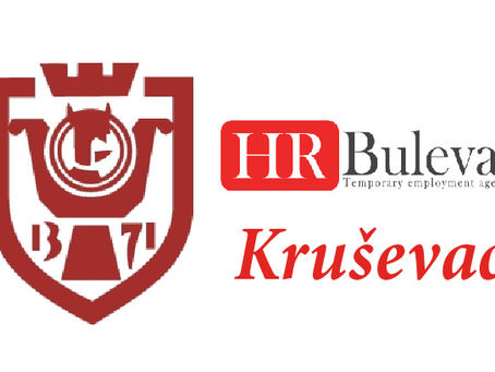 Kruševac - HR Agencija Bulevar pruža HR usluge - privremeno zapošljavanje, outstaffing, poslovi