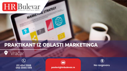 Praktikant iz oblasti marketinga | Oglas za posao, Beograd