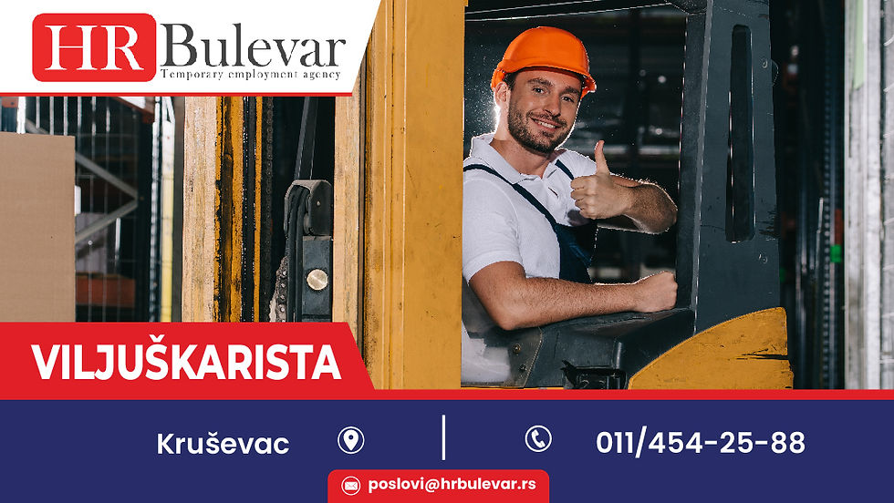 HR Bulevar, Oglasi za posao, Beograd, Srbija