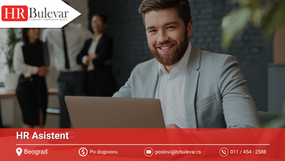 HR Asistent | Beograd, Vračar | Oglas za posao