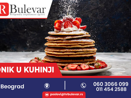 Radnik u kuhinji | Beograd, zarada 60.000 rsd.