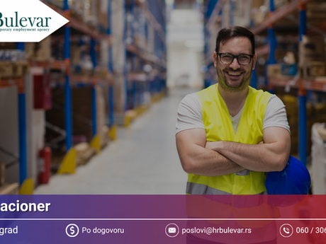 Magacioner, oglas za posao