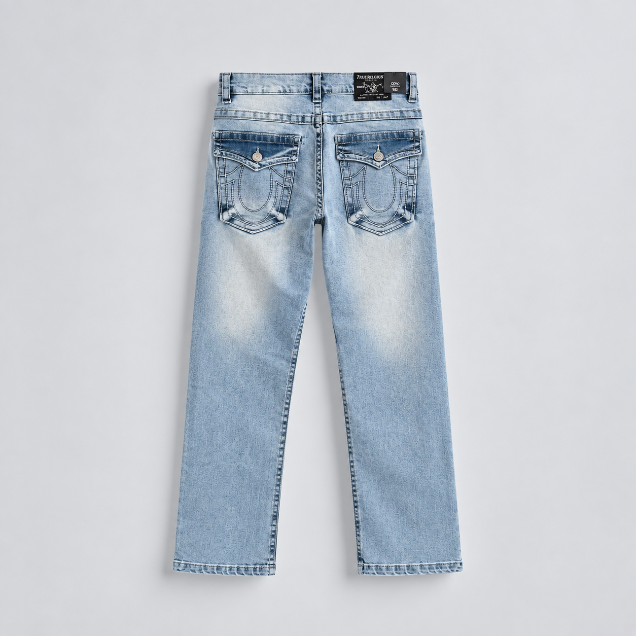 True Religion Ricky Flap Straight Jean