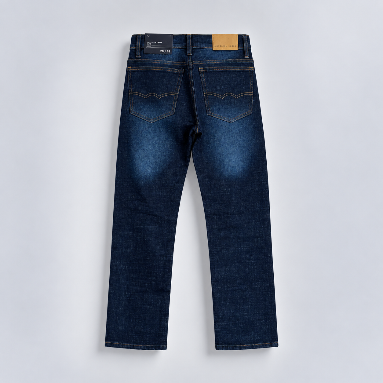 American Eagle Slim Straight Ripped Jean