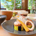 6月の月替わりランチ『揚げ茄子の鶏みそのせ』