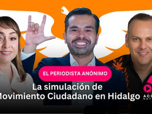 La simulación de Movimiento Ciudadano en Hidalgo