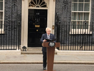 Renuncia Boris Johnson como primer ministro del Reino Unido.