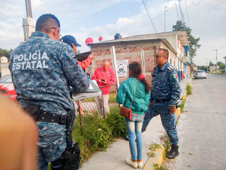 Asegura Policía Estatal a individuo tras presuntamente retener contra su voluntad a niña.