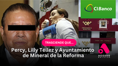 Percy, Lilly Téllez y Ayuntamiento de Mineral de la Reforma