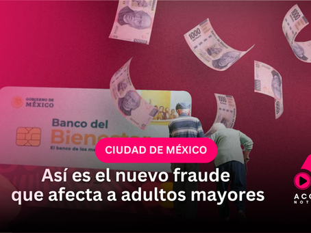 Así es el nuevo fraude que afecta a adultos mayores